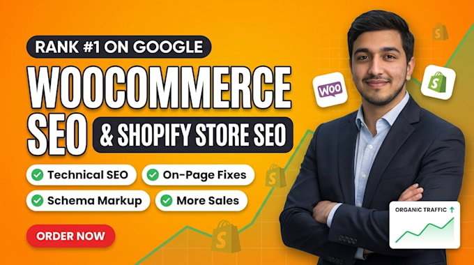 woocommerce and shopify SEO with technical on page fixes for sales