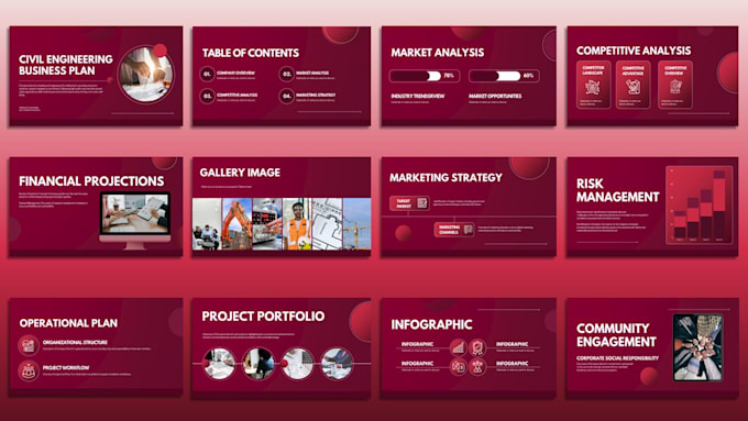 design powerpoint pitchdeck presentations