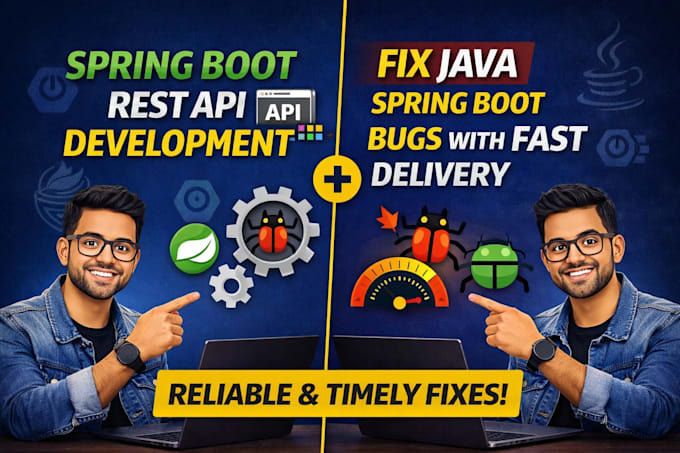 develop java spring boot rest API quickly