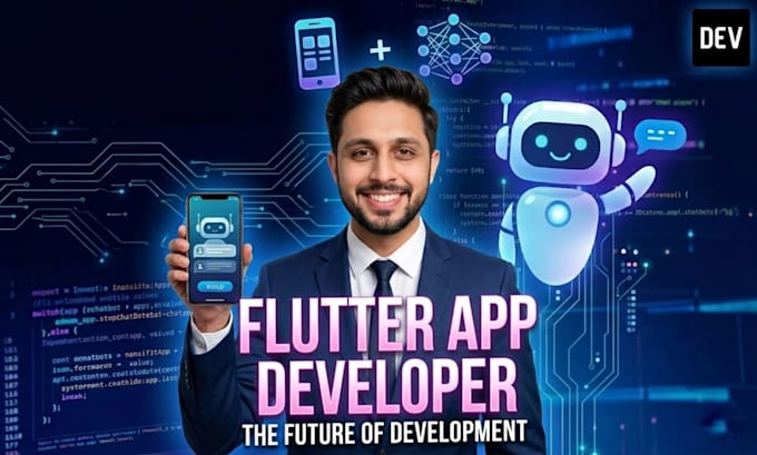 Flutter mobile app development, android app, ios app, as a flutter ...