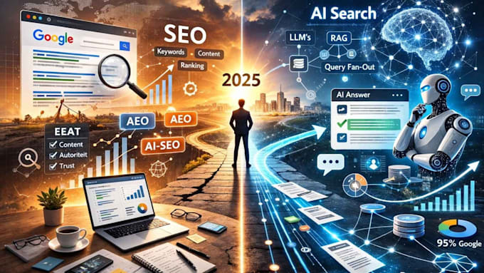 provide SEO strategy and ai search optimization rankings