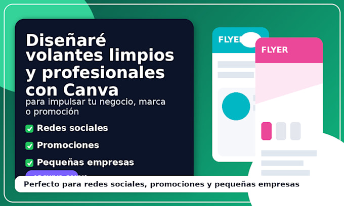 design professional flyers using canva