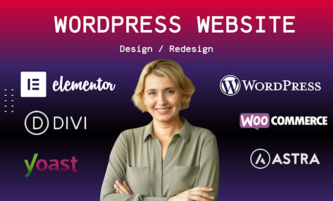 Design and redesign wordpress website with divi builder and bricks ...