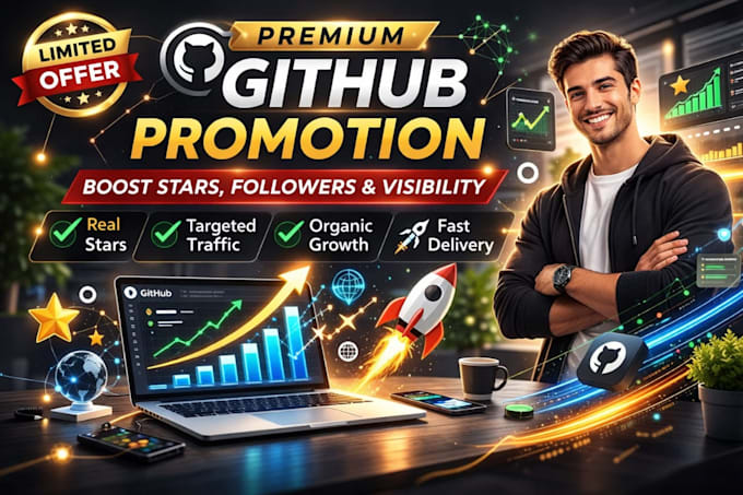do organic github promotion and boost your repo visibility