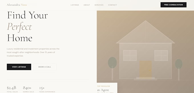 build a custom HTML CSS landing page that converts