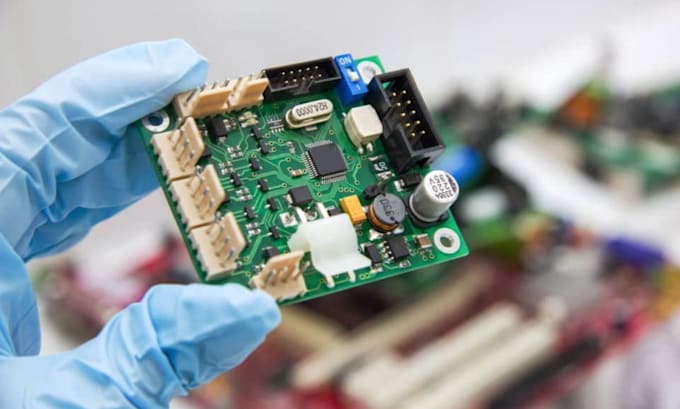 do pcb circuit design, pcb layout using altium designer with gerber file