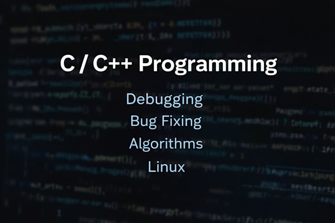 write, fix or debug your c or cpp program