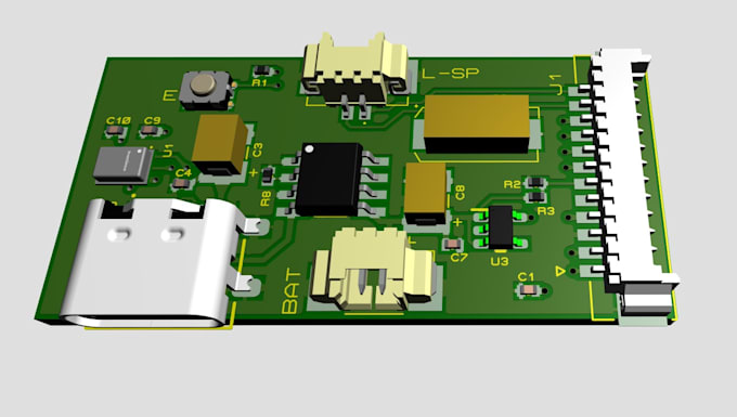 design pcb, schematic, circuit design, and gerber files for prototype