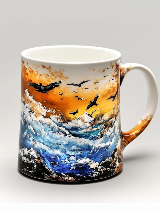 do custom coffee mug design or coffee mug design