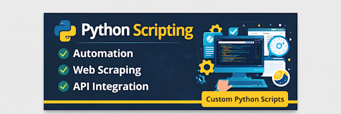 create python automation scripts and api integrations