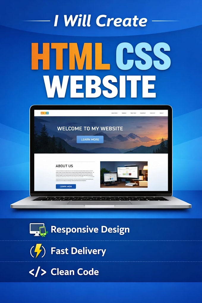 create a responsive website using HTML CSS bootstrap