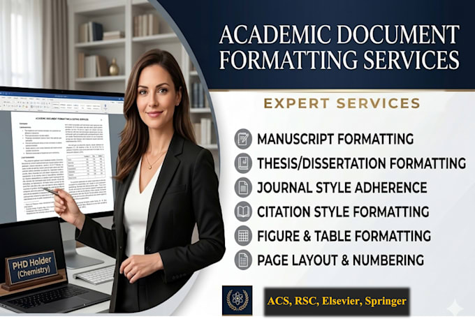 format your manuscript, including references