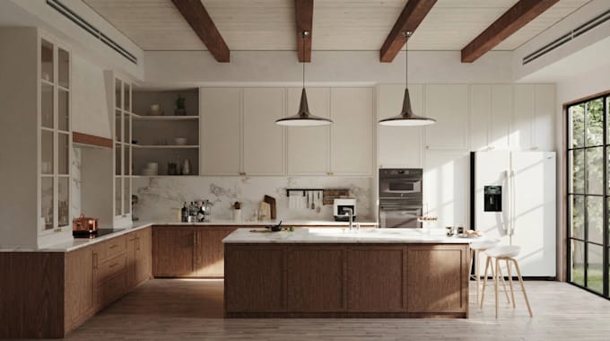 design your kitchen layout and 3d images