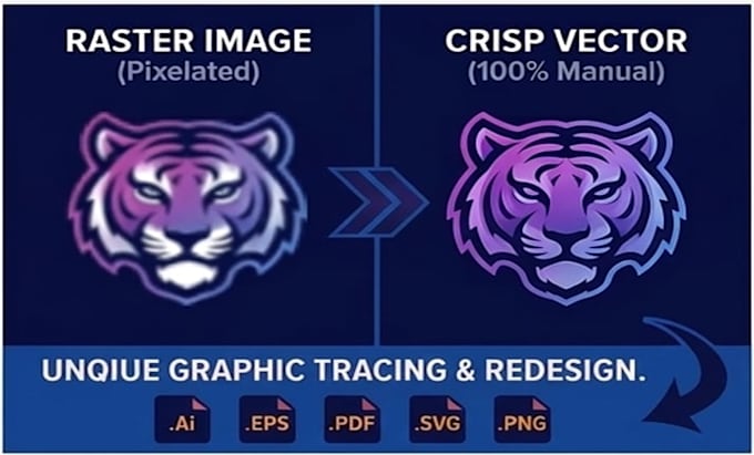 trace vector file for your logo and image