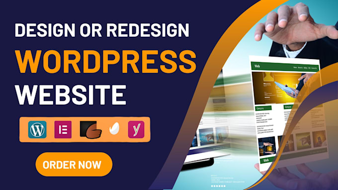 design, redesign webseite wordpress and wordpress theme customization