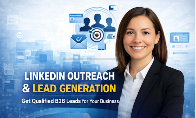 Do your linkedin outreach, lead generation, and generate sales leads by ...
