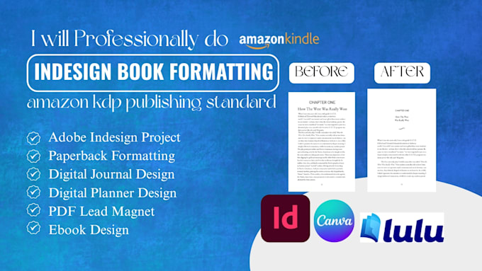book formatting with adobe indesign paperback formatting kindle book formatting