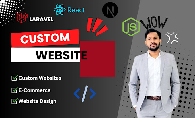 Develop a custom full stack website or web application by Jayead1999 ...