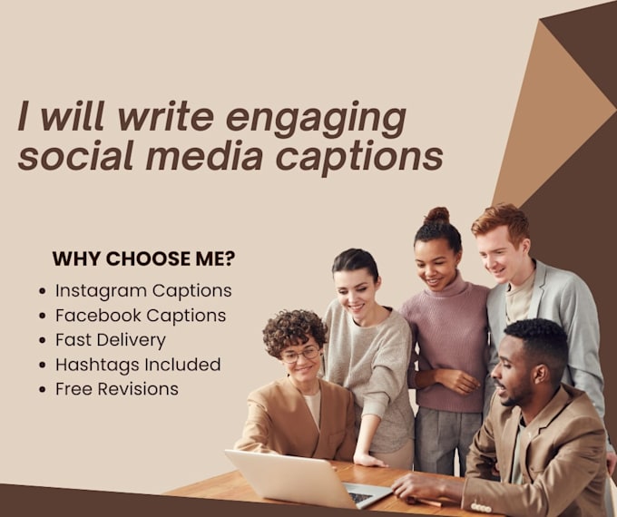 write engaging social media captions