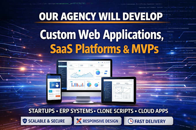 develop custom web applications, saas platforms, pos system, odoo and mvps