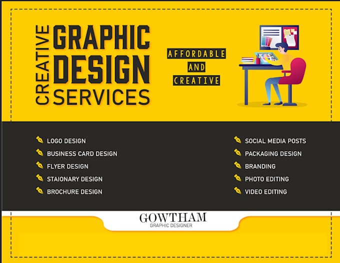 hii im a graphic designer