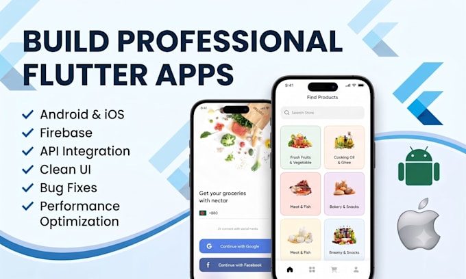 create custom mobile apps with flutter