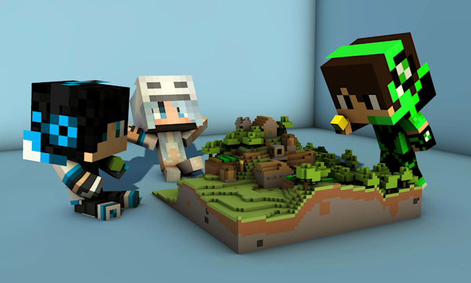 Make professional minecraft thumbnail by Mohit_minecraft | Fiverr