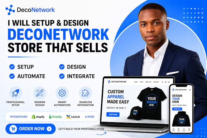 do deconetwork setup deconetwork store customization deconetwork API integration