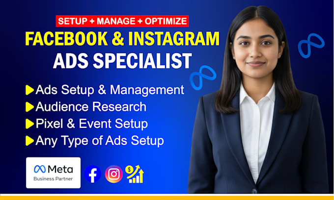 setup and manage facebook ads meta ads instagram ads