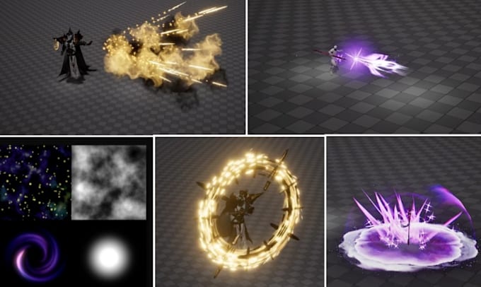 create high quality visual effects, niagara particle system in unreal engine
