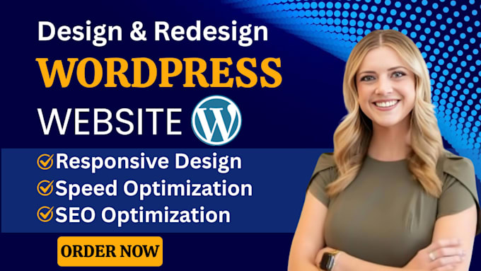 create wordpress website design, redesign wordpress business website development