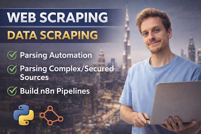 build a custom python web scraper for data extraction