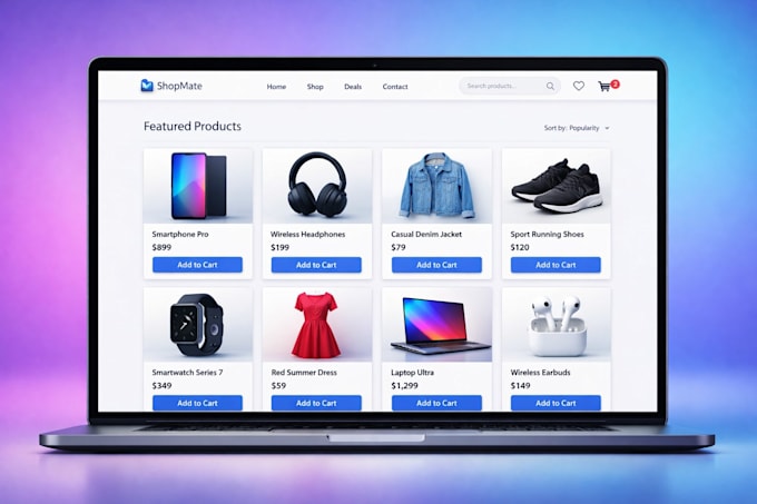 develop a complete ecommerce store or marketplace with nextjs and stripe