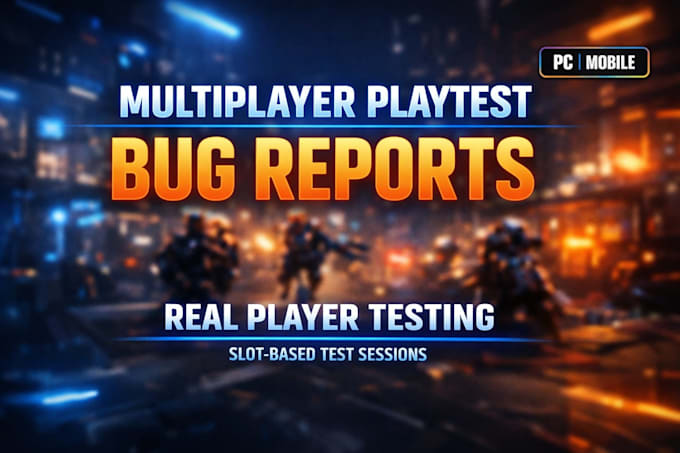 playtest your multiplayer game