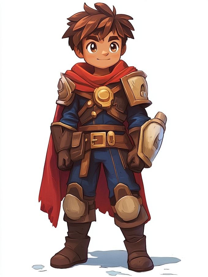 draw 2d game character