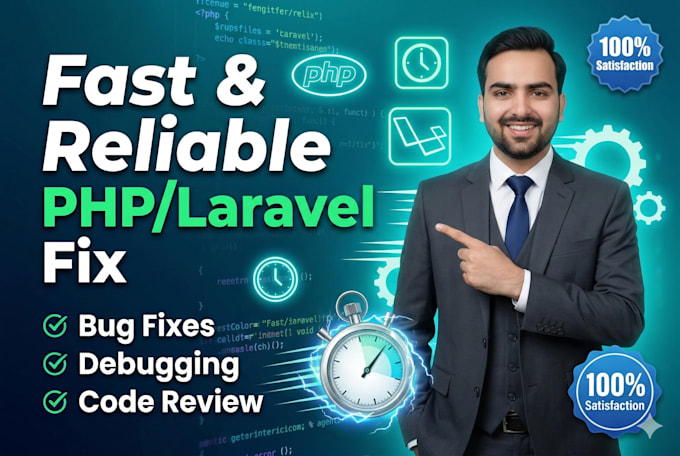 fix PHP errors, laravel bugs, and website issues fast