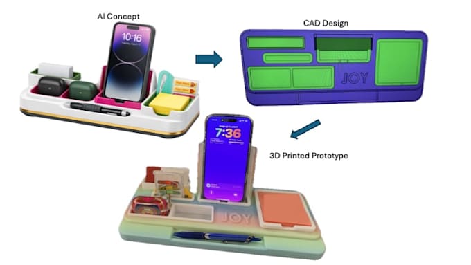 design a functional 3d printable part or enclosure in solidworks