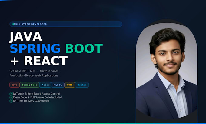 build a scalable java spring boot rest API with react frontend