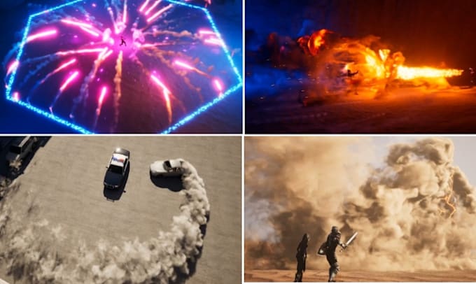 create stunning visual effects, particle simulation, cinematic vfx in houdini