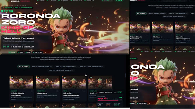 design an immersive animated 3d website with scroll effects