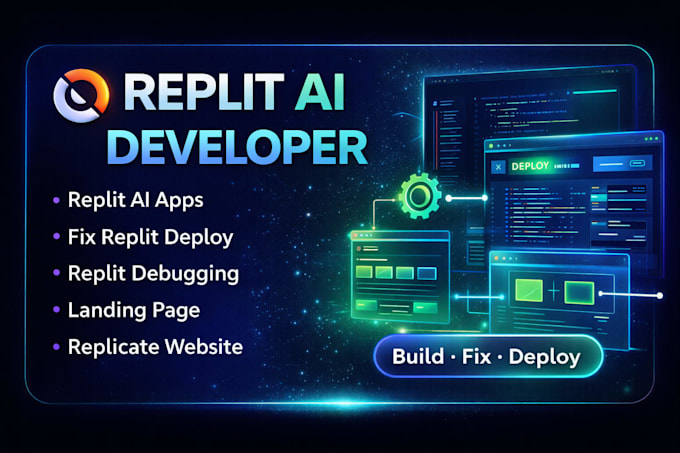 Build replit ai app fix deploy replit replit landing page replit ...