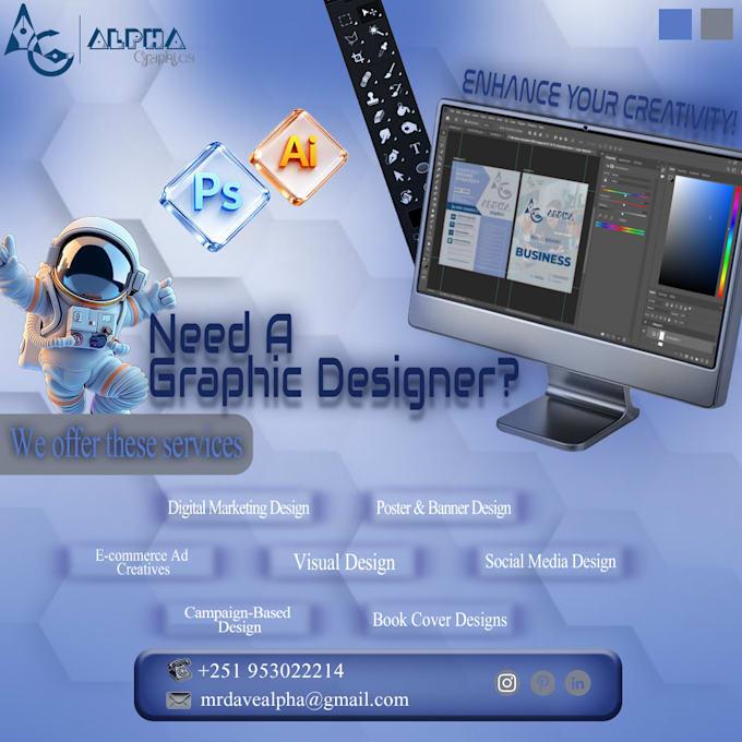 create creative visual designs