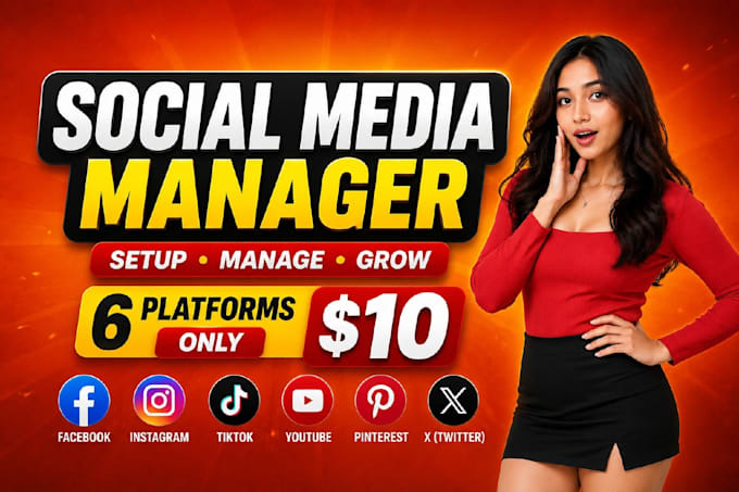 setup and manage your social media accounts professionally