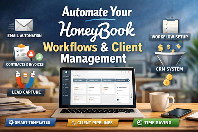 automate your honeybook workflows and client management