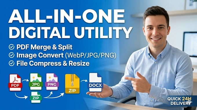 be your assistant for PDF, image conversion, and file management