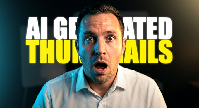 design ai powered high CTR youtube thumbnails