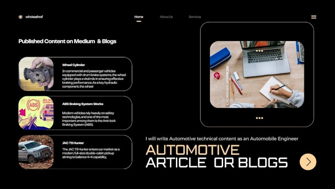 write an automotive article or blog post as an engineer