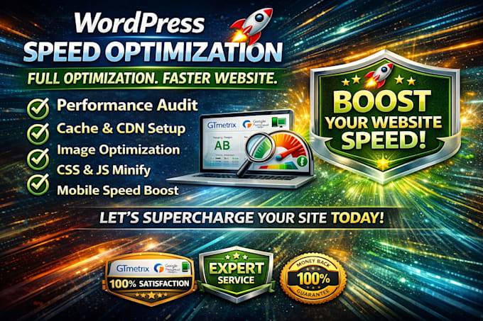do for your wordpress speed optimization