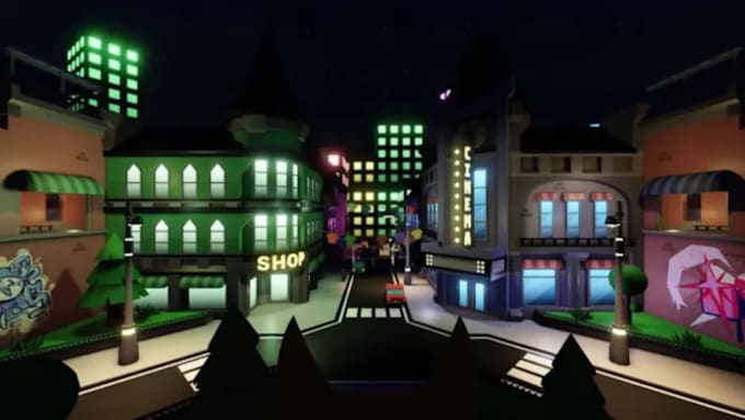 create roblox map for your game and obby or lobby  level game