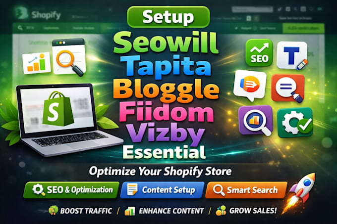 shopify seowill tapital bloggle fiidom blog vizby essential